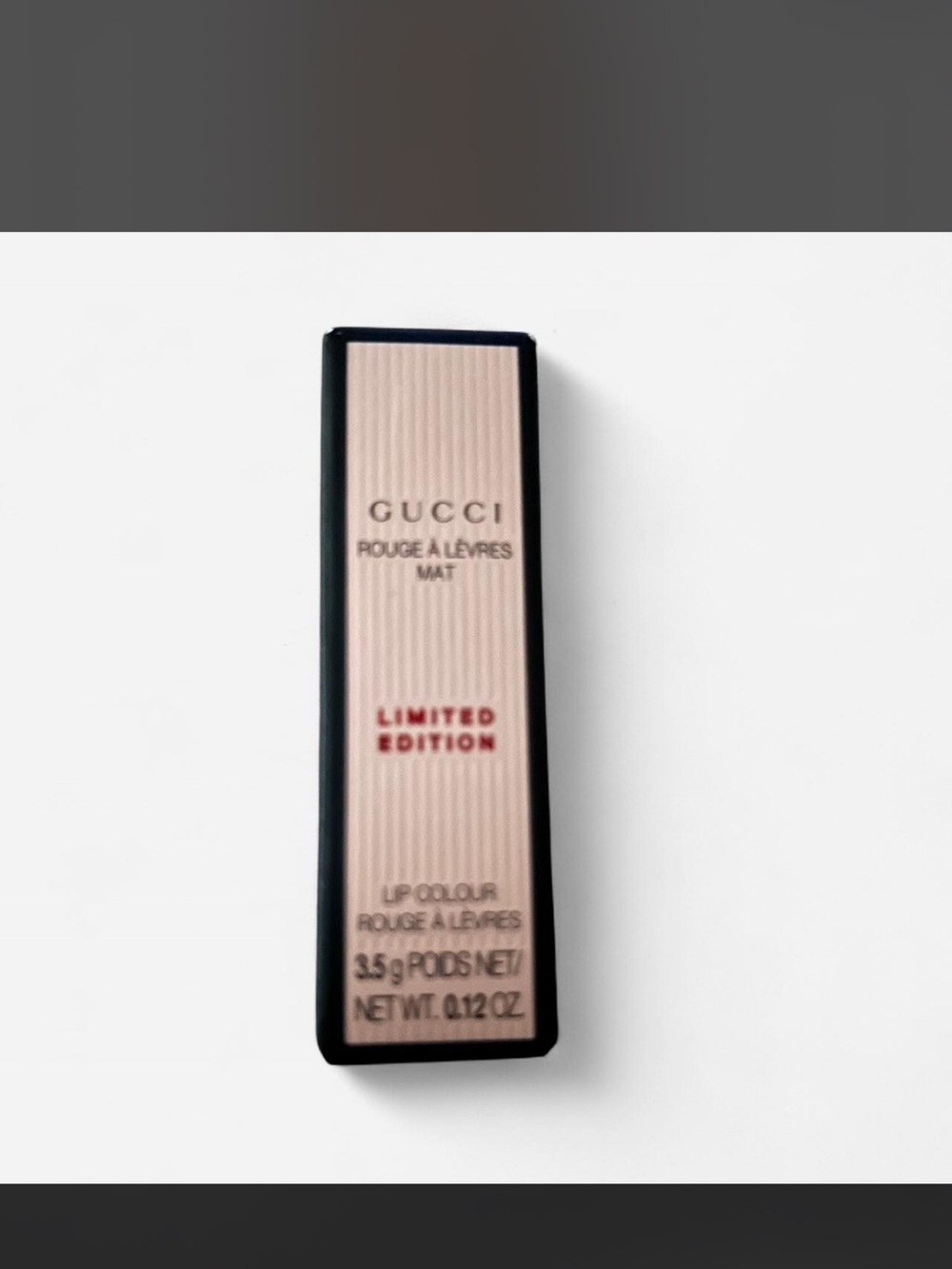 Gucci Matte Limited Edition Lipstick - Janet Rust 505 (Pink Beige)